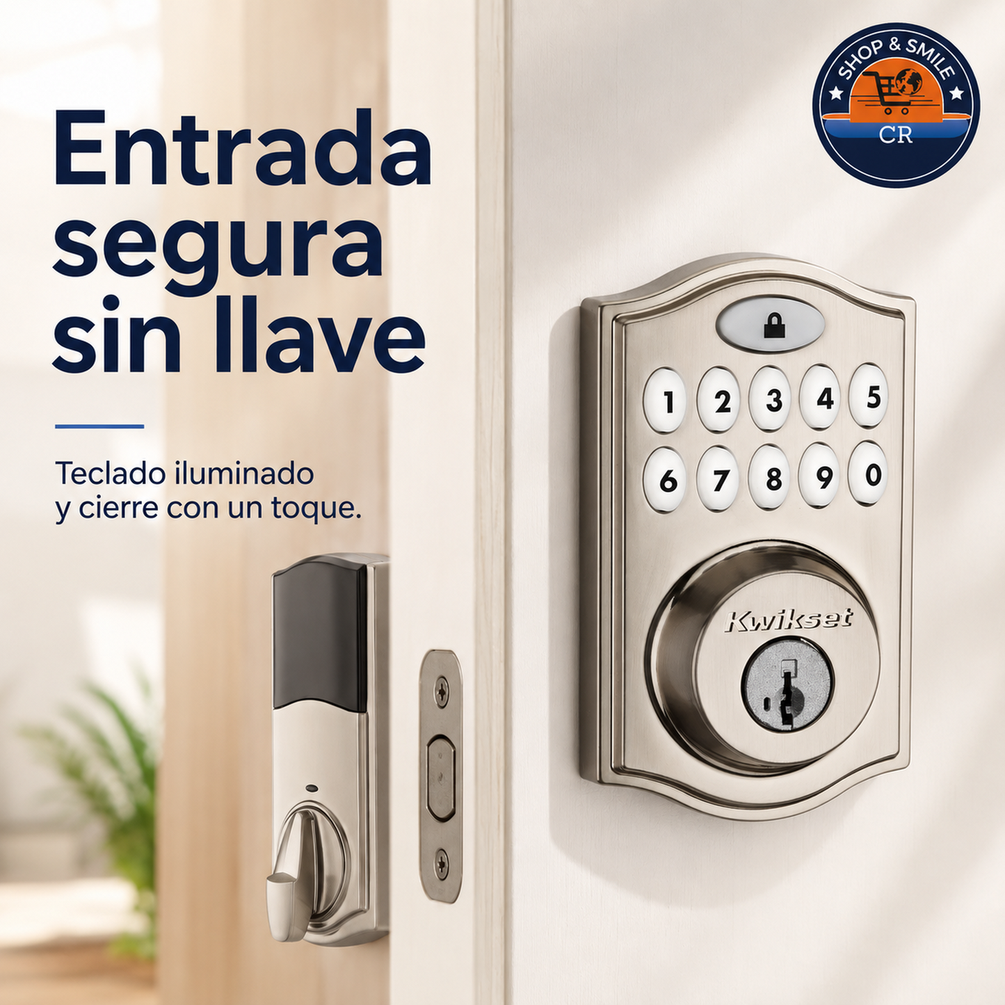Kwikset SmartCode 914 – Cerradura Electrónica Zigbee con Teclado
