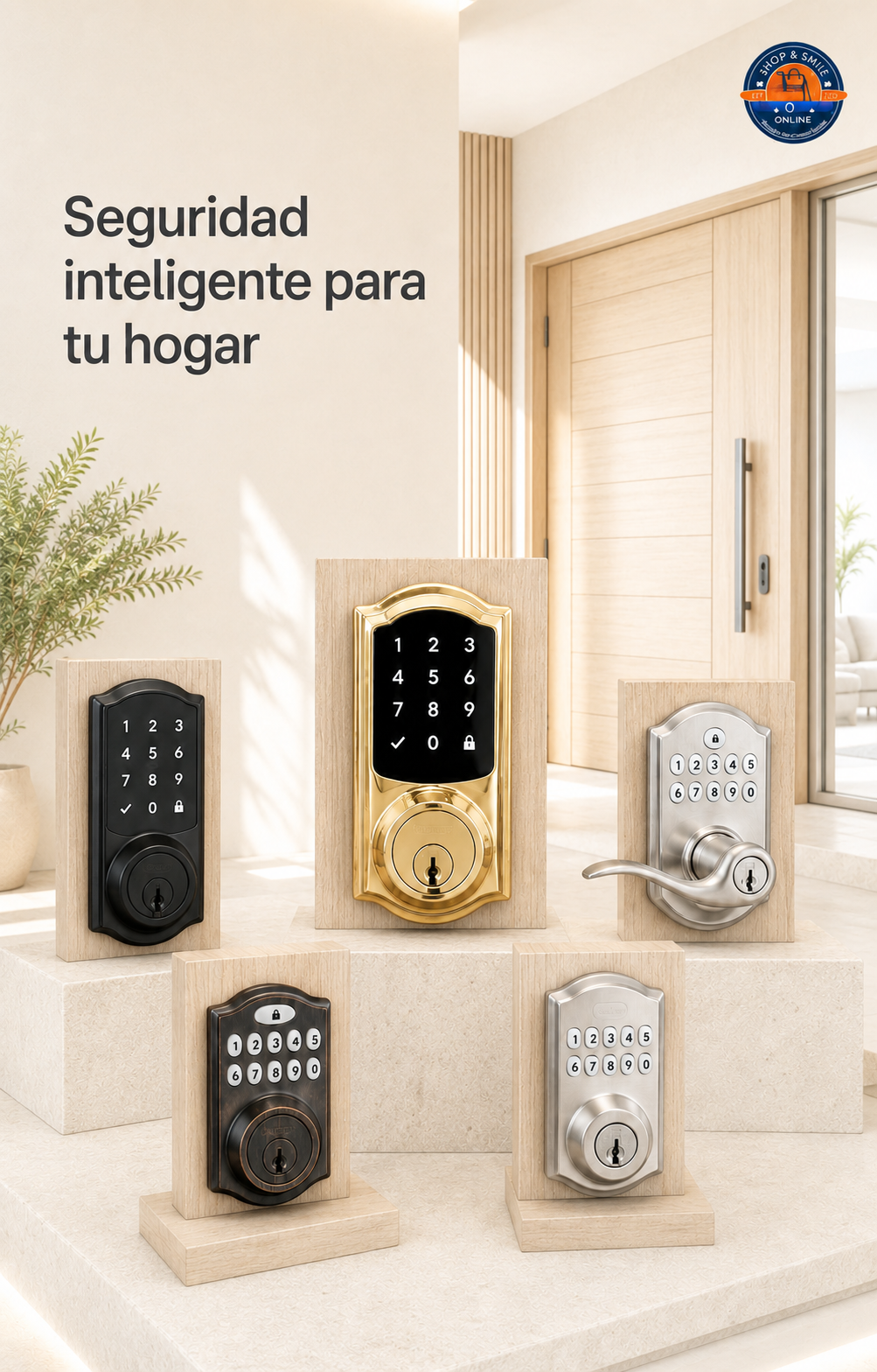 Llavines y cerraduras inteligentes