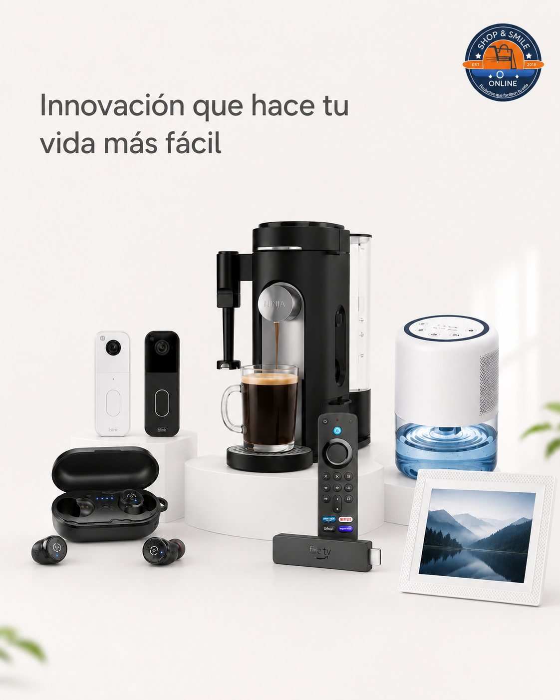Cafetera Ninja compatible con capsulas K Cup y cafe molido