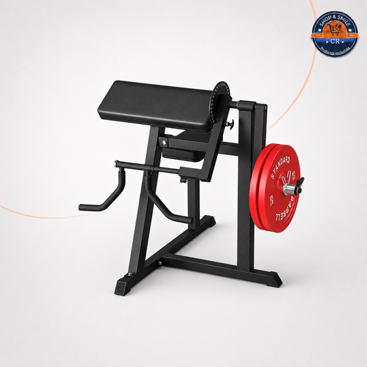 Máquina GMWD 2 en 1 para bíceps y tríceps con carga de discos
