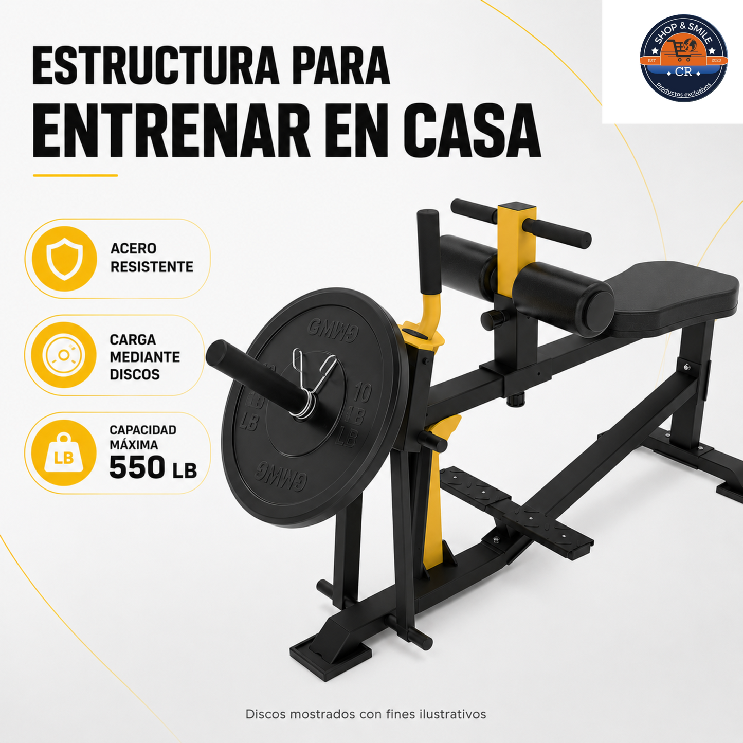 Máquina de pantorrillas GuuG ajustable