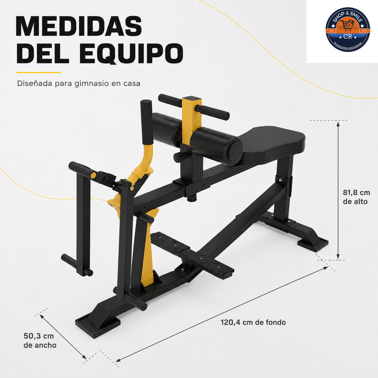 Máquina de pantorrillas GuuG ajustable