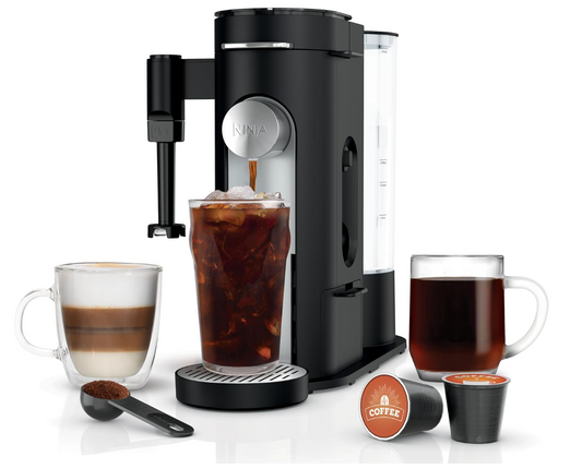Cafetera Ninja Pods & Grounds PB051 para cápsulas y café molido