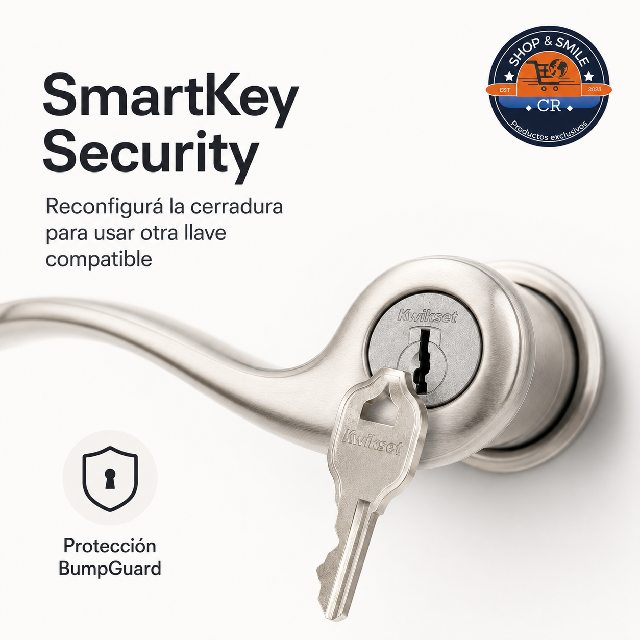 Kwikset SmartCode 912 Tustin – Cerradura electrónica Z-Wave con manija