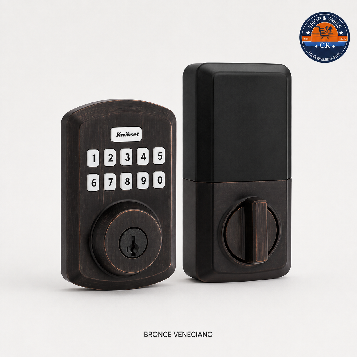 Kwikset Powerbolt 250 Transitional – cerradura electrónica con teclado