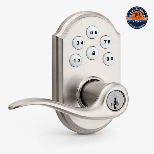 Kwikset SmartCode 912 Tustin – Cerradura electrónica Z-Wave con manija