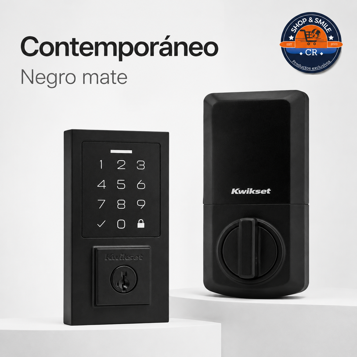 Cerradura Electrónica Kwikset SmartCode 270 con Panel Táctil