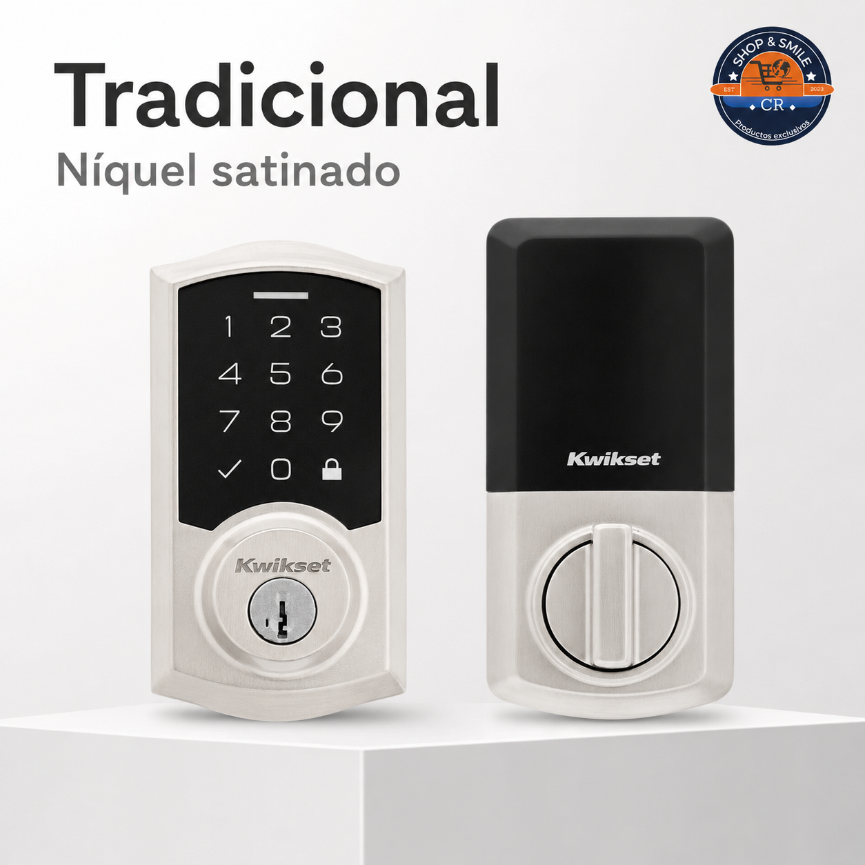Cerradura Electrónica Kwikset SmartCode 270 con Panel Táctil