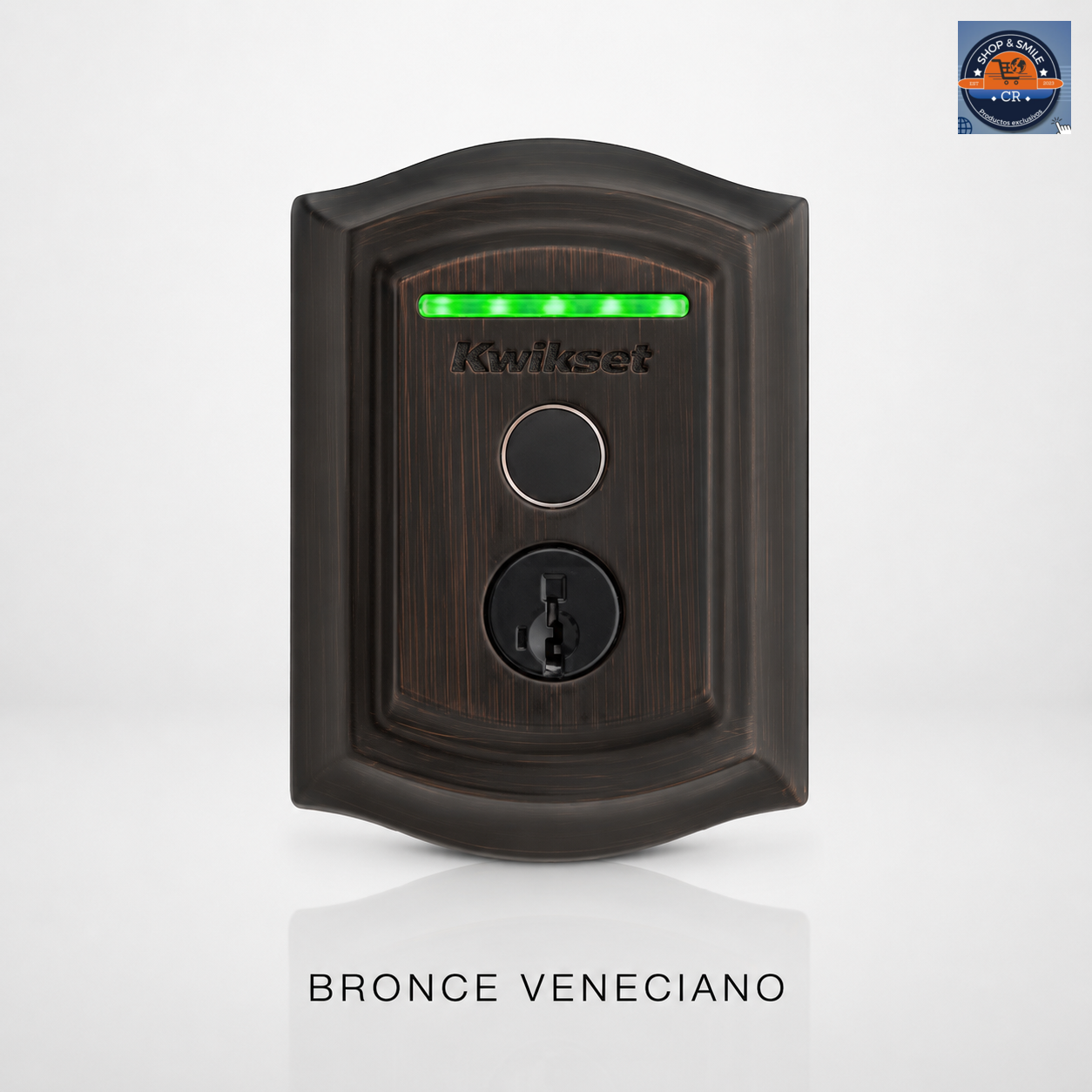 Kwikset HALO Touch – Cerradura Inteligente con Huella Digital, Wi‑Fi y SmartKey