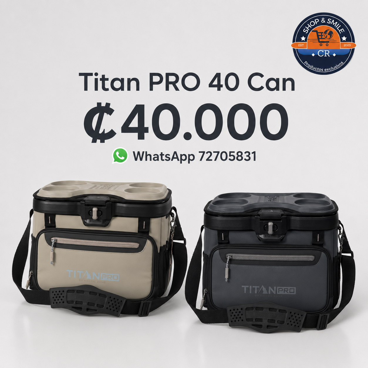 Hielera Titan PRO Arctic Zone para 40 Latas con Ice Blanket