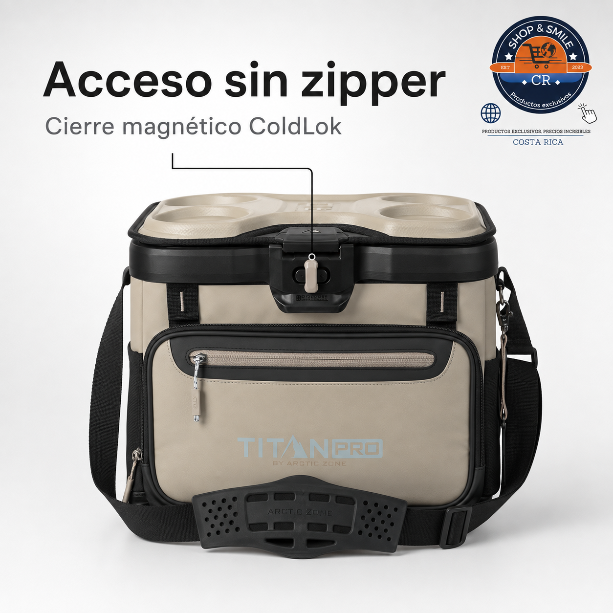 Hielera Titan PRO Arctic Zone para 40 Latas con Ice Blanket