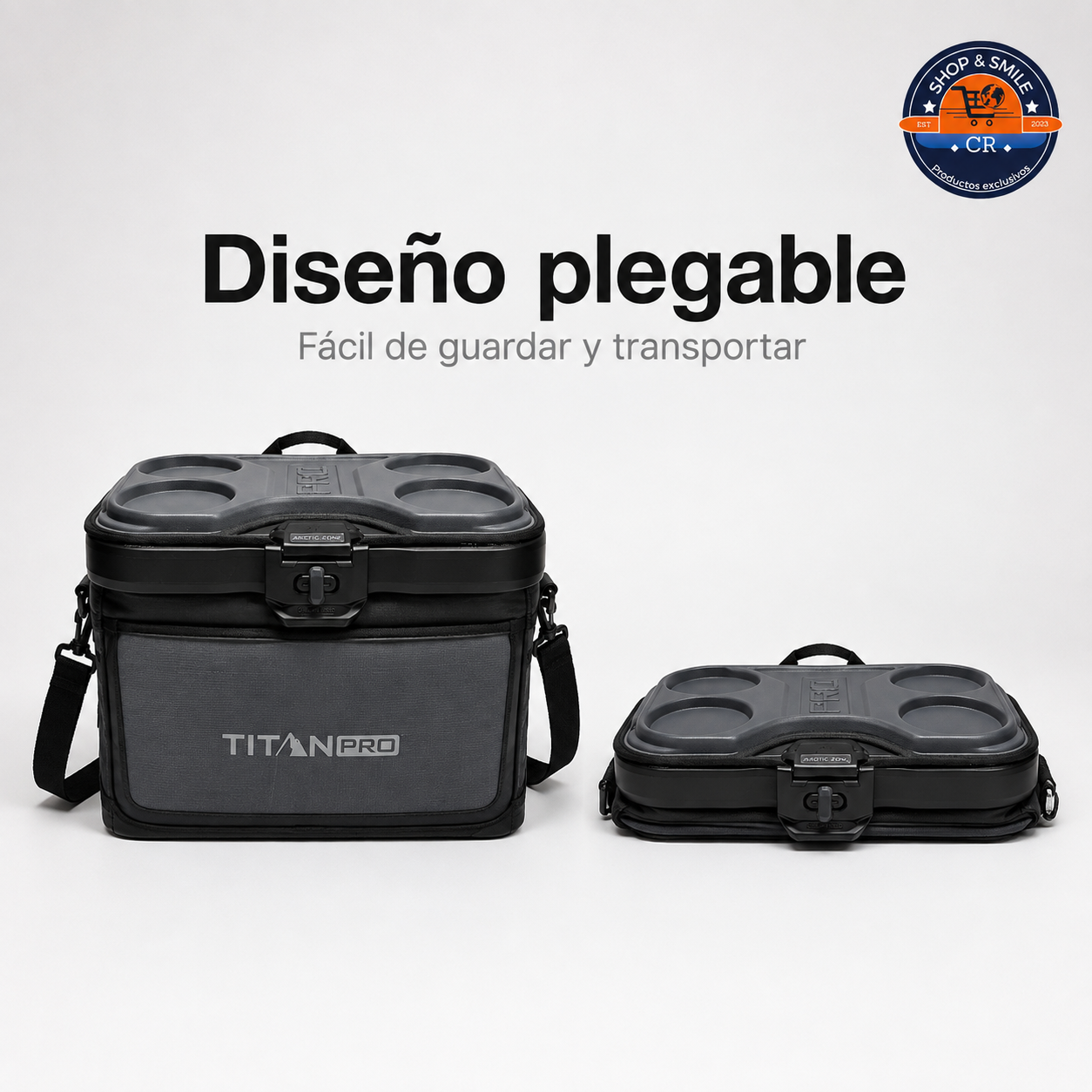 Hielera Titan PRO Arctic Zone para 40 Latas con Ice Blanket